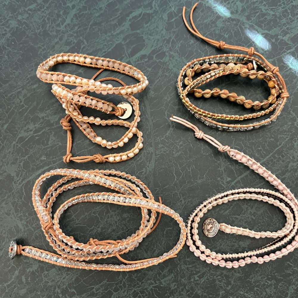 Beaded Wrap Bracelets Set
